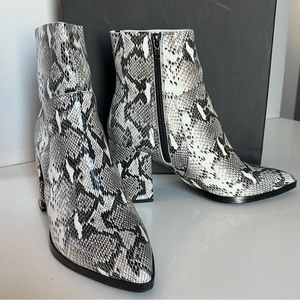 Tony Bianco Snakeskin Brazen Bootie
